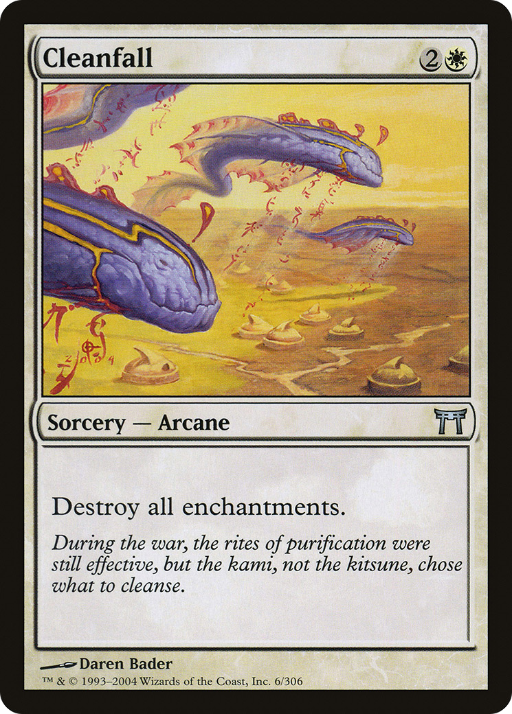 Cleanfall (CHK-006) [Champions of Kamigawa] Foil