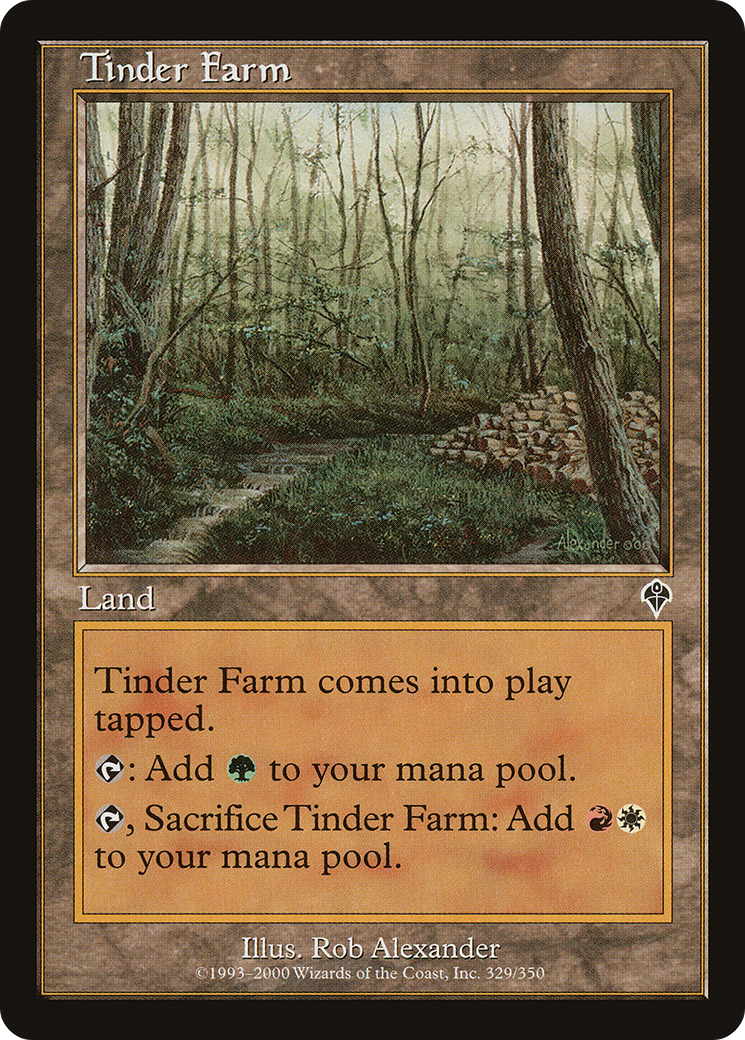 Tinder Farm (INV-329) [Invasion]