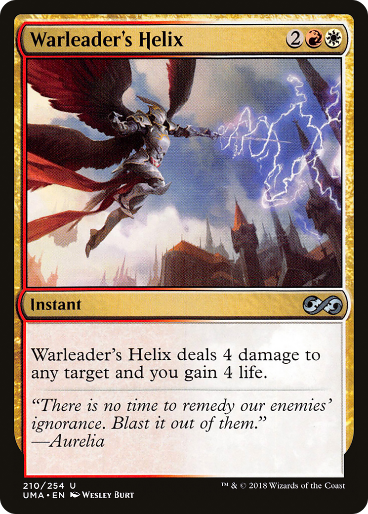 Warleader's Helix (UMA-210) [Ultimate Masters] Foil