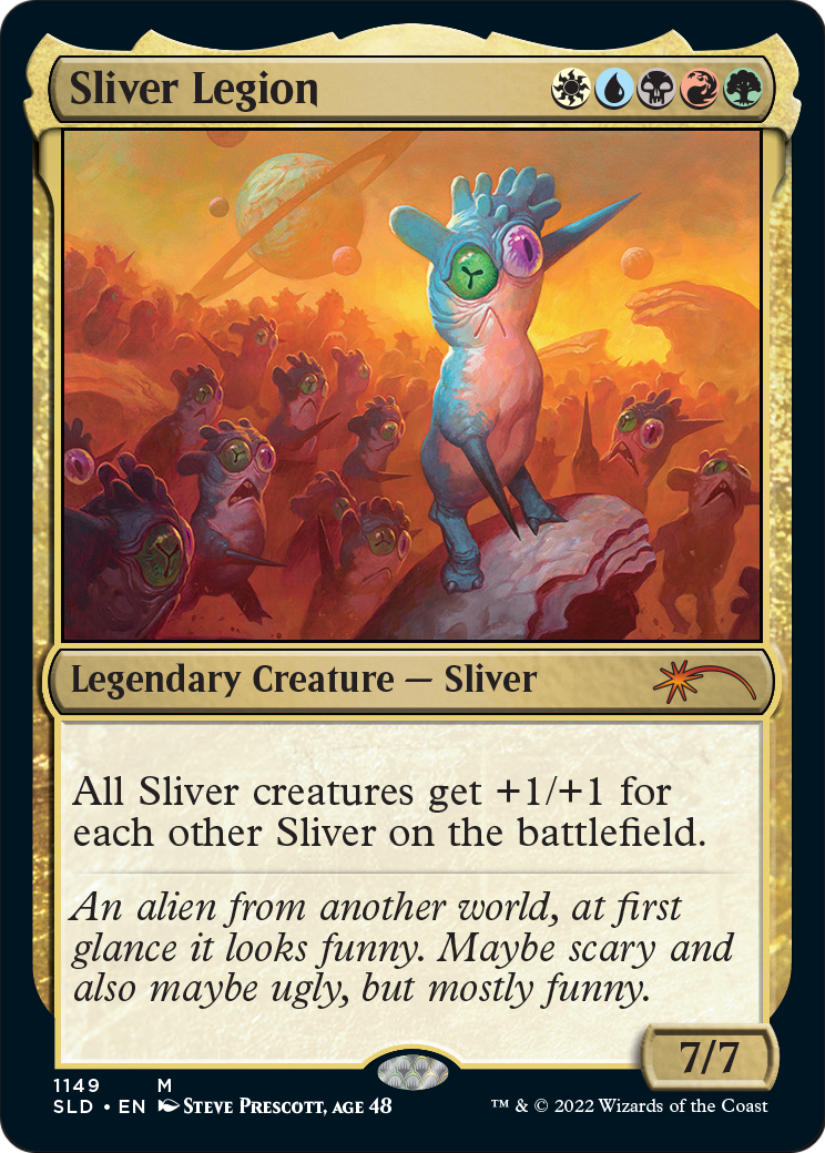 Sliver Legion (SLD-1149) [Secret Lair Drop] Foil