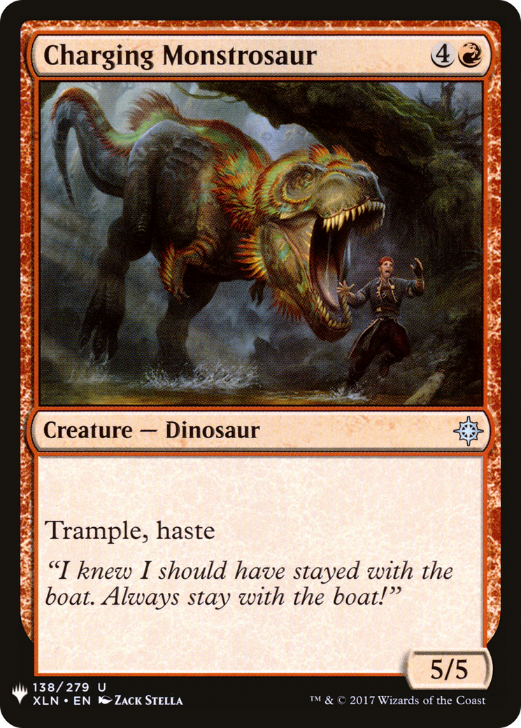 Charging Monstrosaur (LIST-XLN-138) [The List]