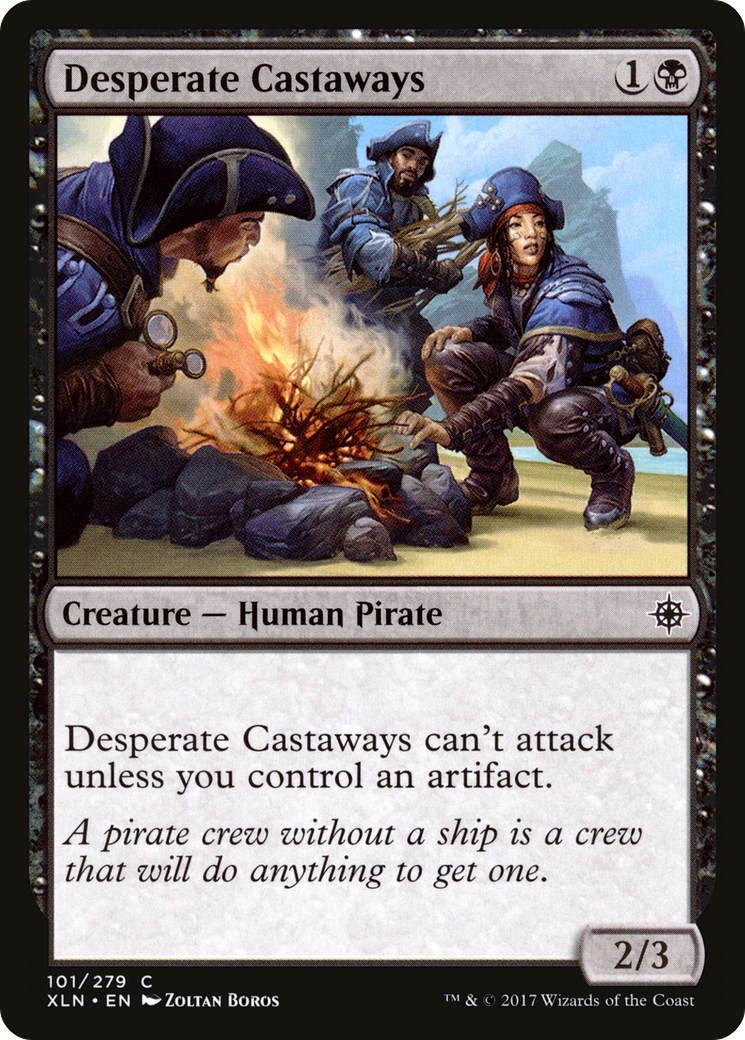 Desperate Castaways (XLN-101) [Ixalan]