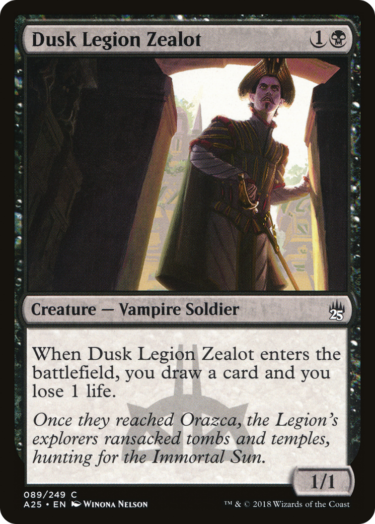 Dusk Legion Zealot (A25-089) [Masters 25] Foil