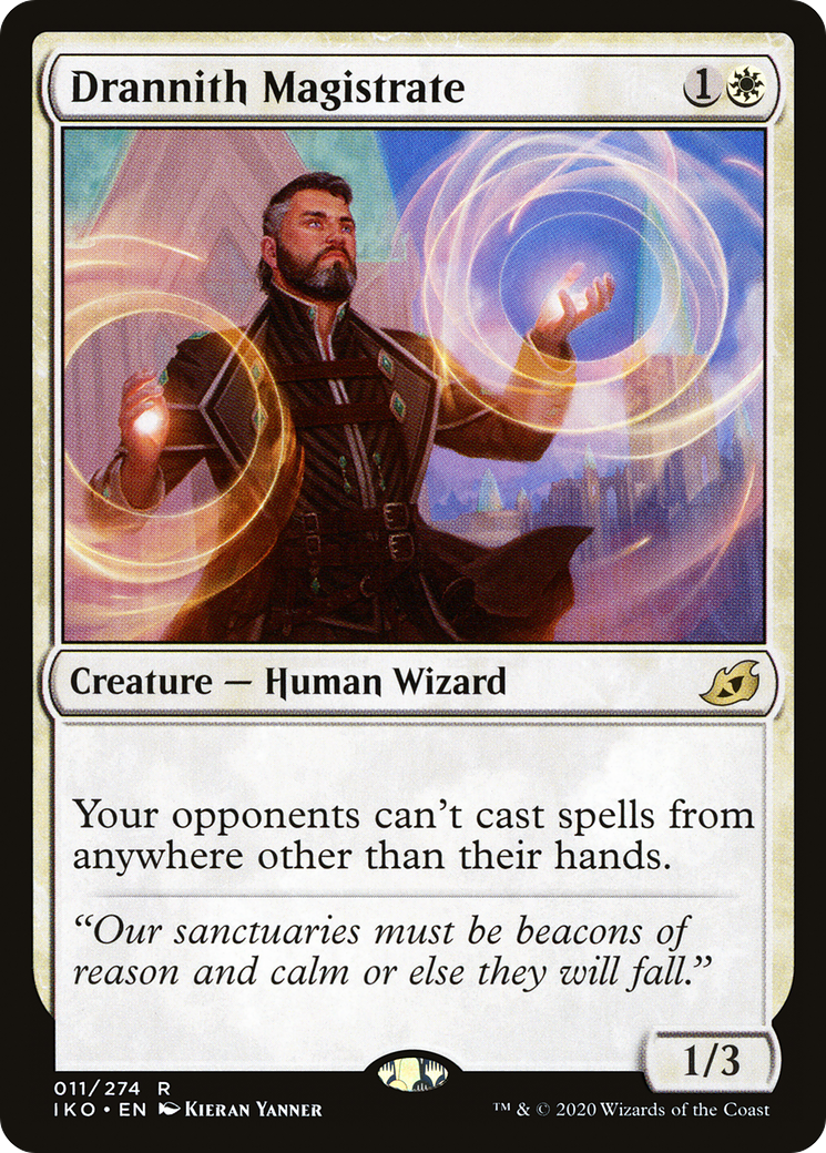 Drannith Magistrate (IKO-011) [Ikoria: Lair of Behemoths]