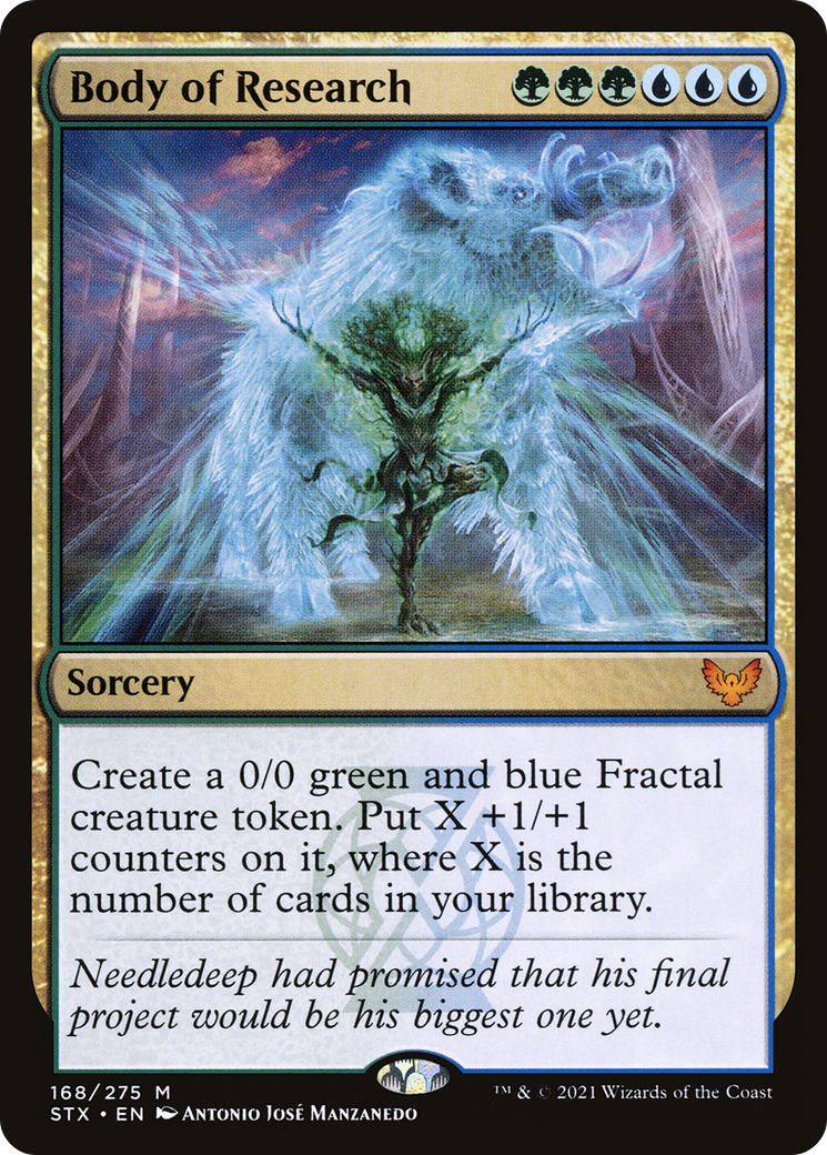 Body of Research (STX-168) [Strixhaven: School of Mages] Foil