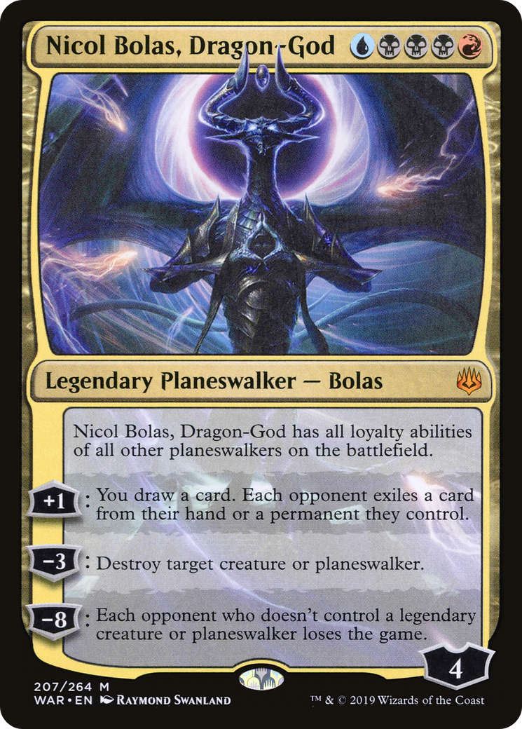 Nicol Bolas, Dragon-God (WAR-207) [War of the Spark]