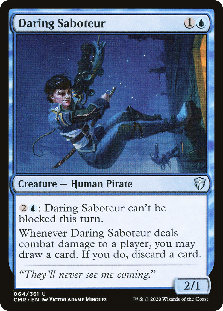 Daring Saboteur (CMR-064) [Commander Legends]