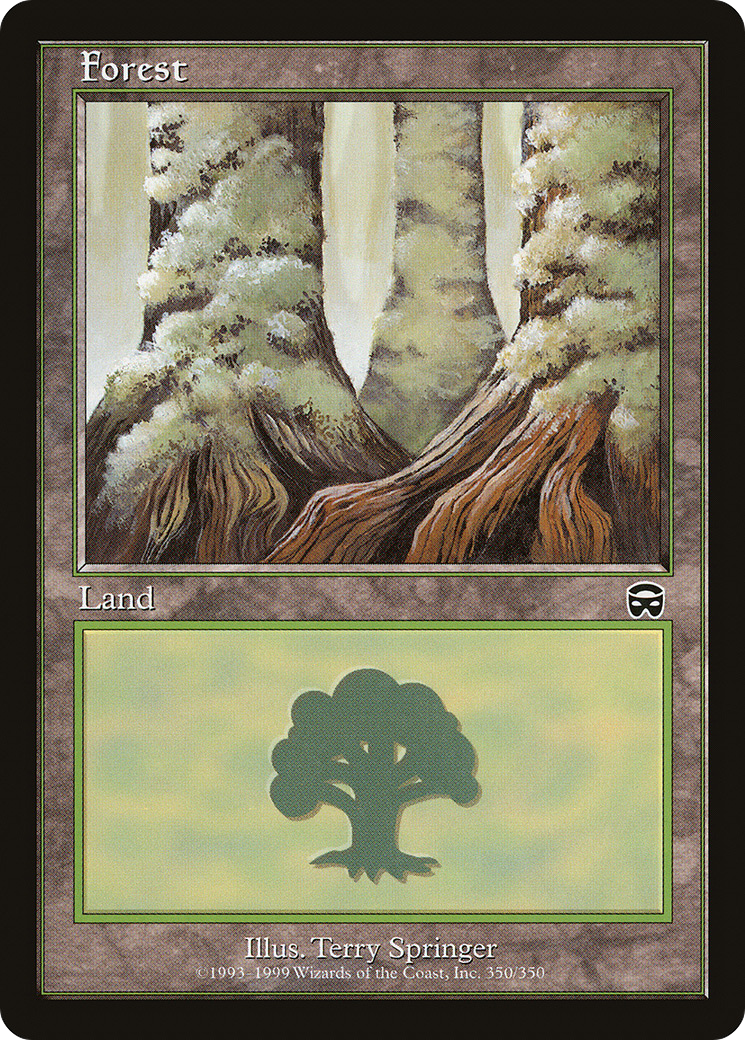 Forest (MMQ-350) [Mercadian Masques] Foil