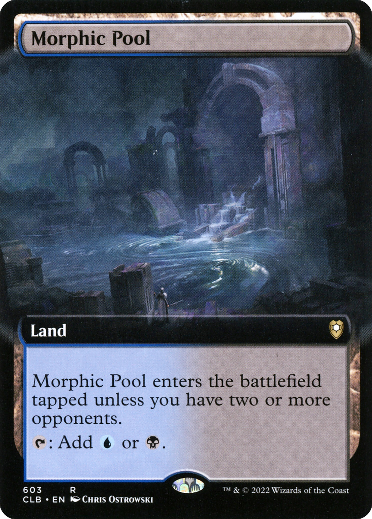 Morphic Pool (Extended Art) (CLB-603) [Commander Legends: Battle for Baldur's Gate] Foil