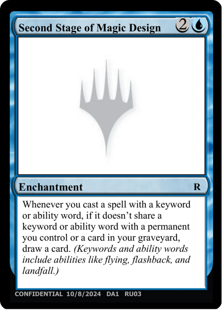 Second Stage of Magic Design (UNK-RU03D) [Unknown Event]
