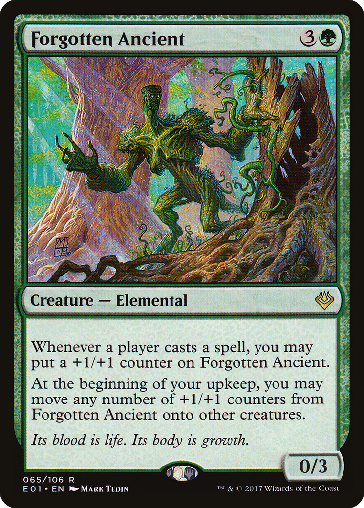 Forgotten Ancient (AC2-065) [Archenemy: Nicol Bolas]
