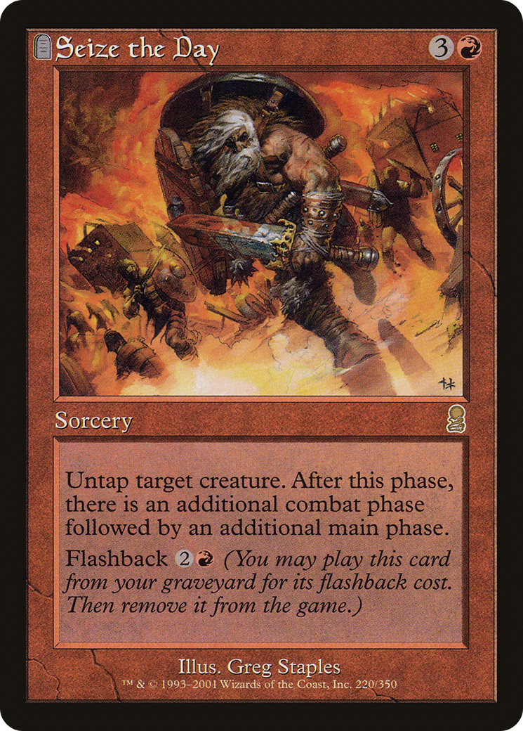 Seize the Day (ODY-220) [Odyssey] Foil