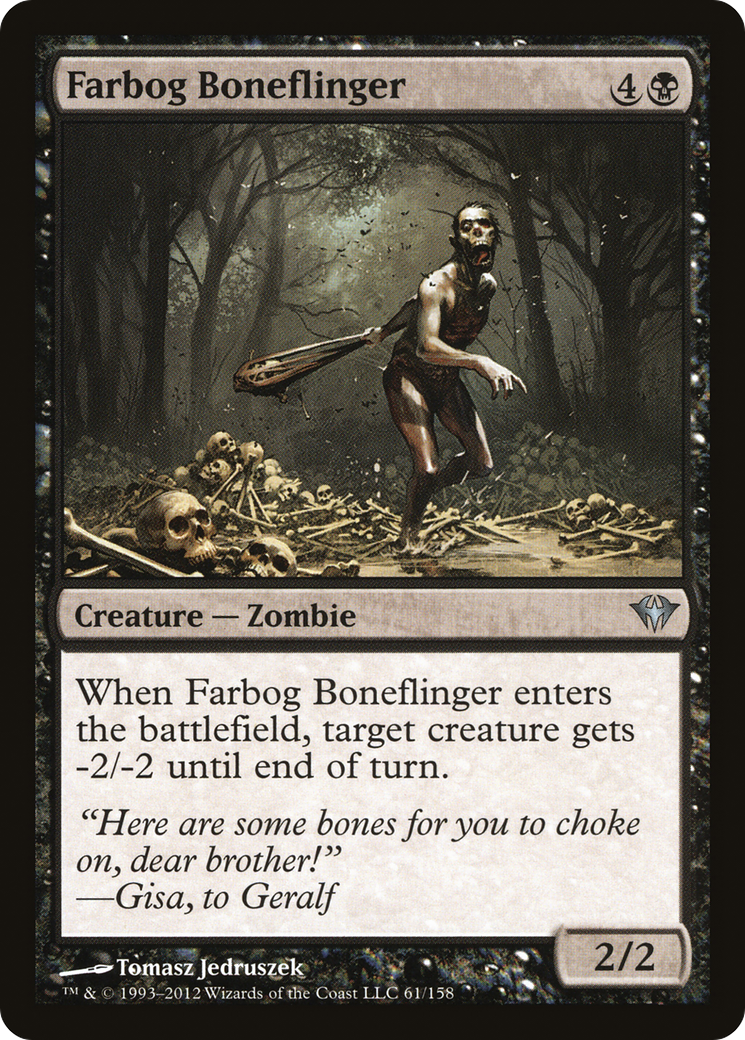 Farbog Boneflinger (DKA-061) [Dark Ascension] Foil