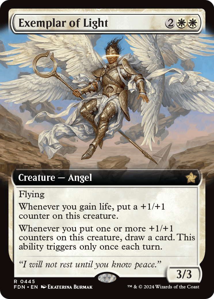 Exemplar of Light (Extended Art) (FDN-445) [Foundations]
