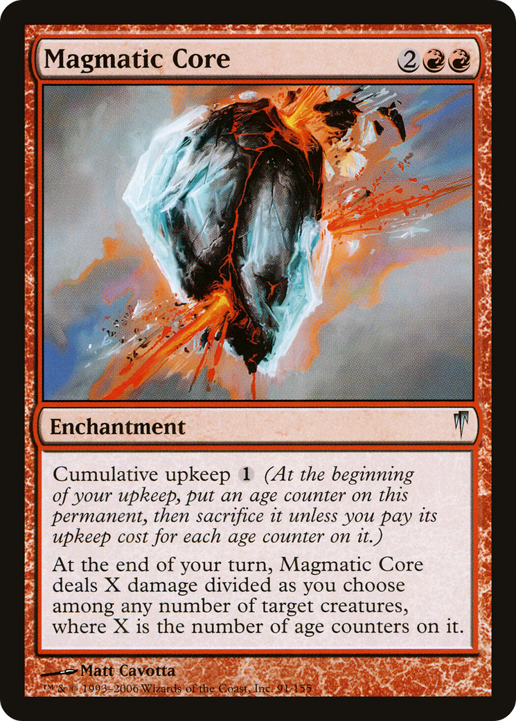 Magmatic Core (CSP-091) [Coldsnap]