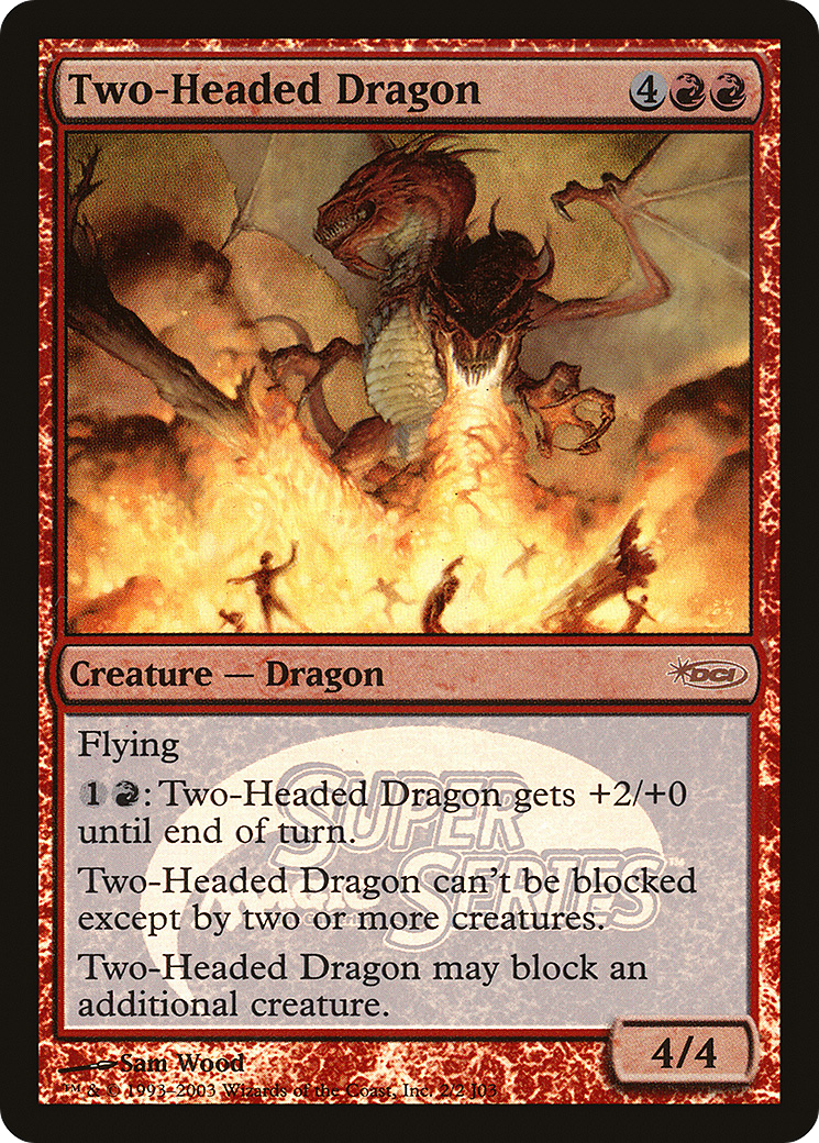 Two-Headed Dragon (Junior Super Series) (JSS-002) [Junior Super Series] Foil