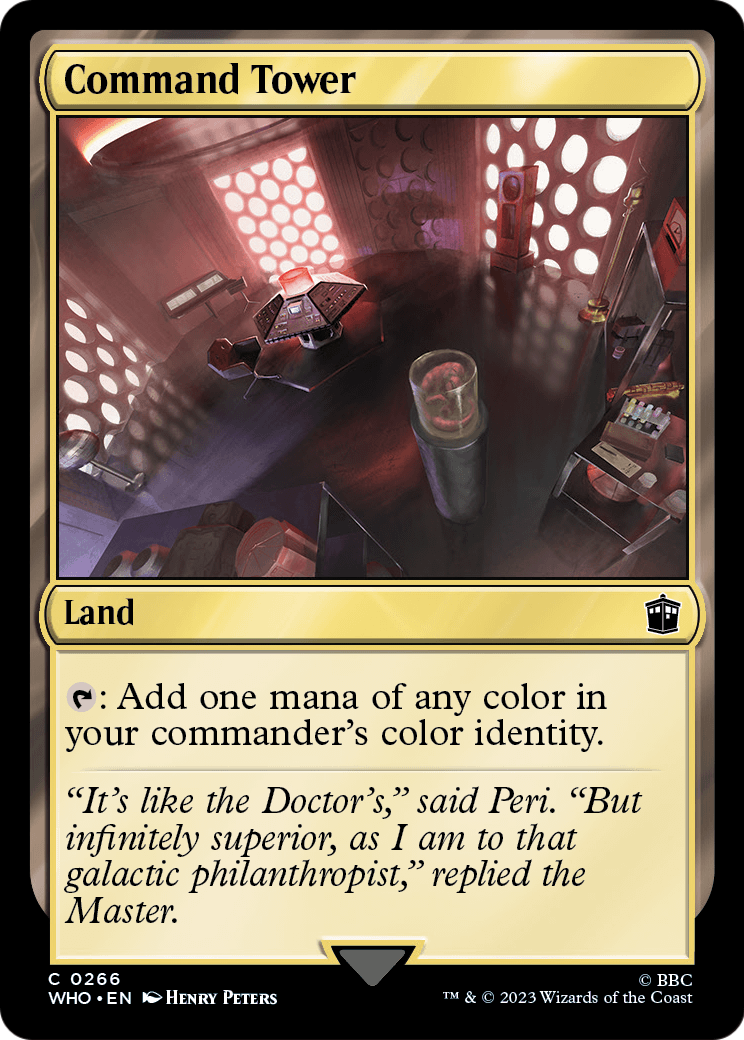 Command Tower (WHO-266) [Doctor Who]