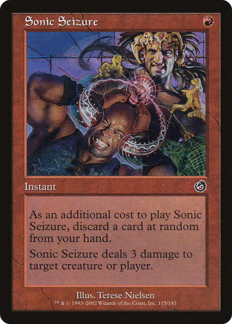 Sonic Seizure (TOR-115) [Torment] Foil