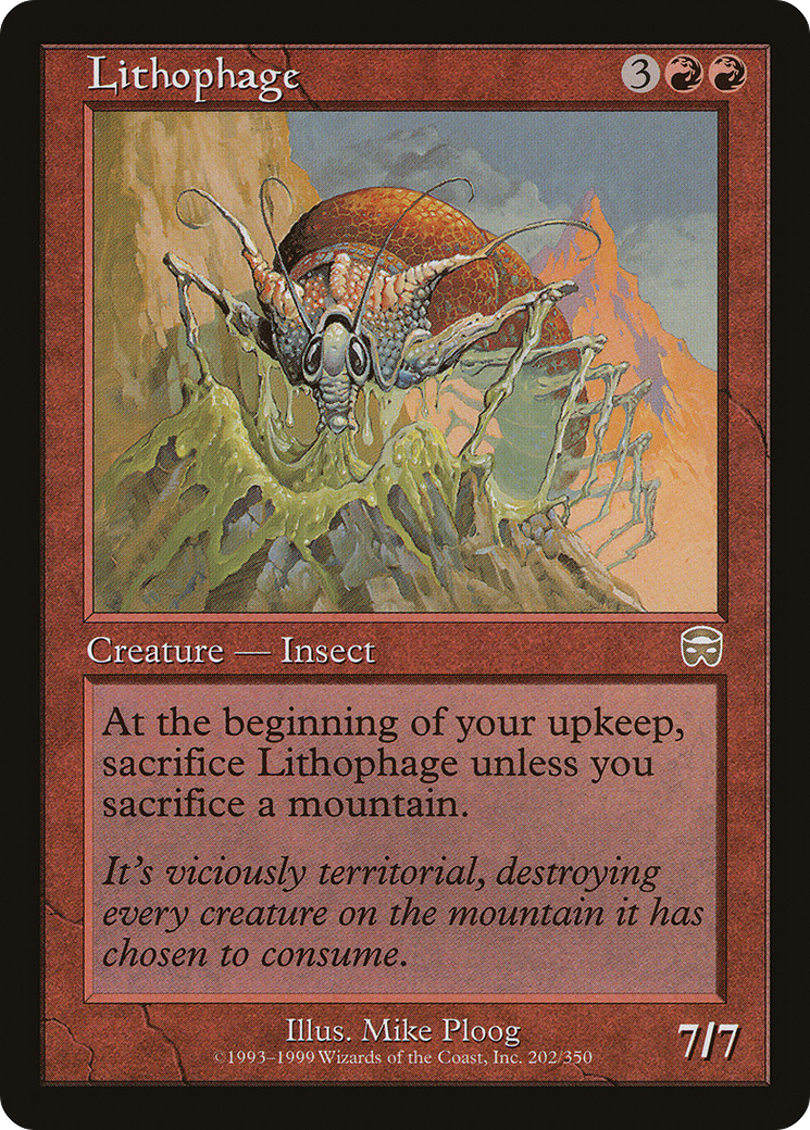 Lithophage (MMQ-202) [Mercadian Masques]