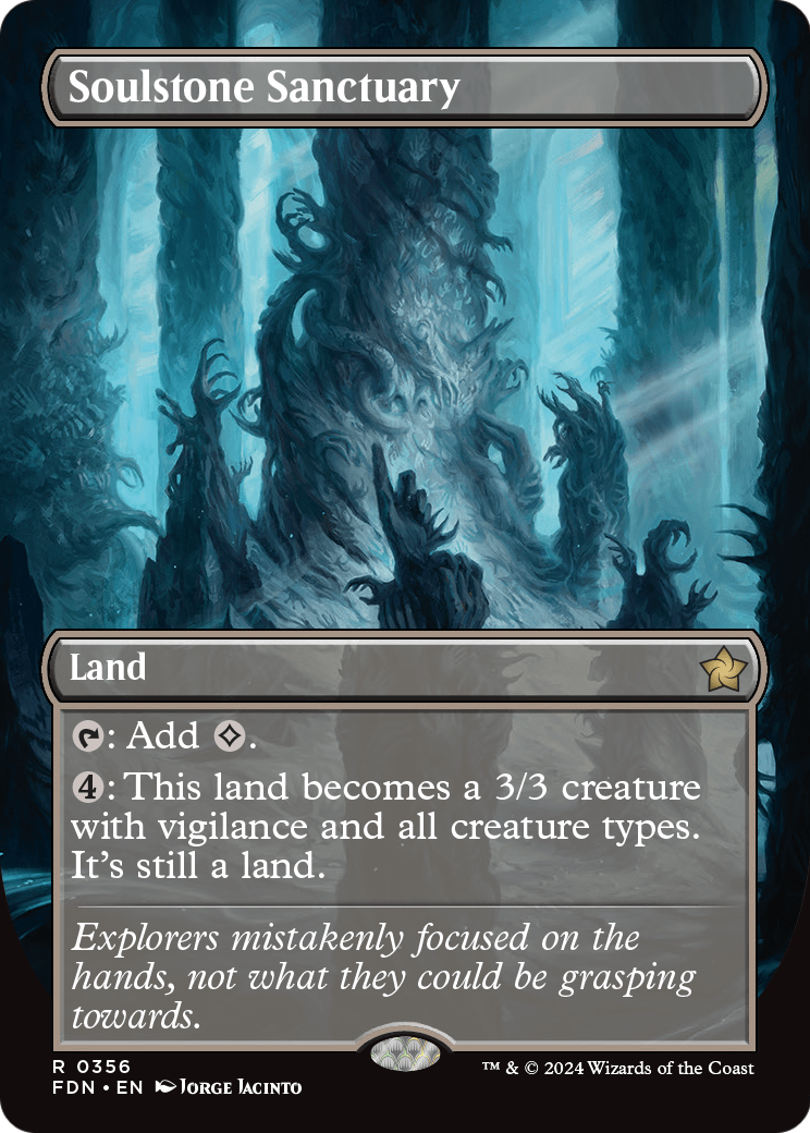 Soulstone Sanctuary (Borderless) (FDN-356) [Foundations]