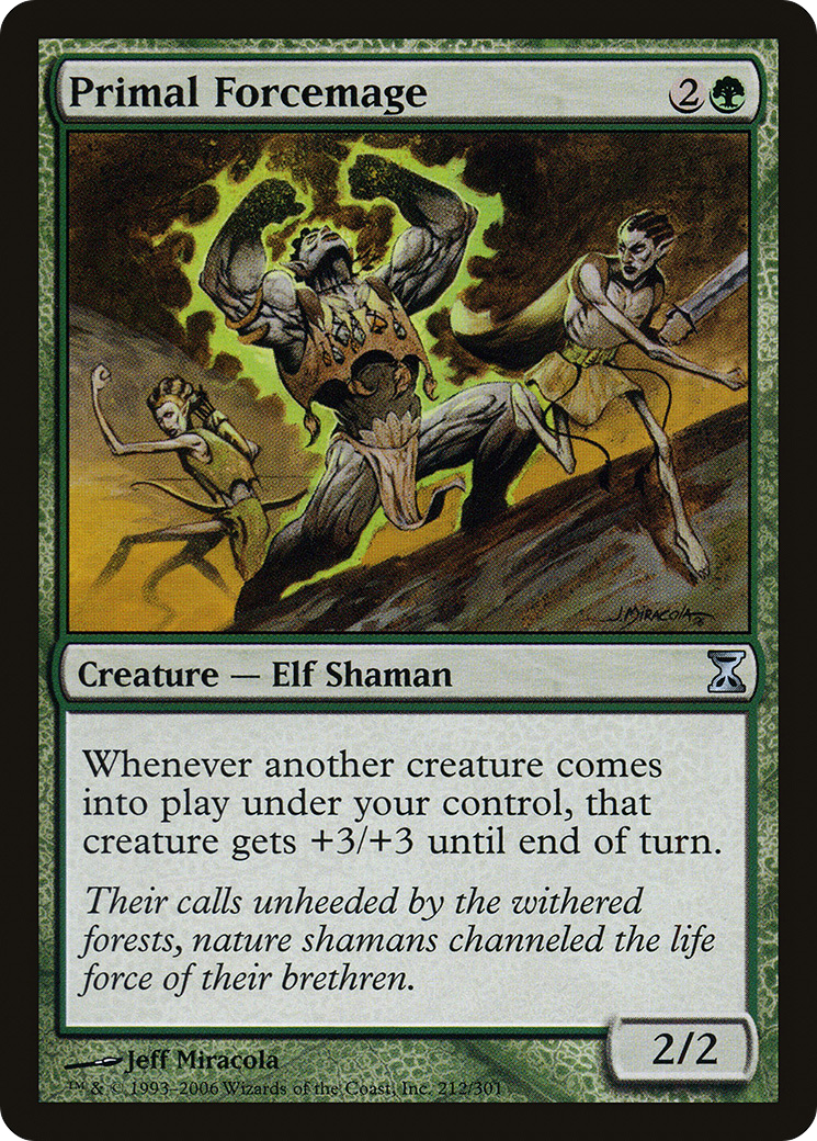 Primal Forcemage (TSP-212) [Time Spiral] Foil