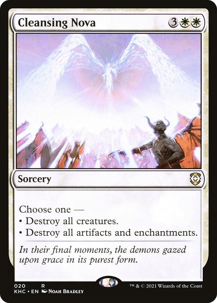 Cleansing Nova (KHC-020) [Kaldheim Commander]