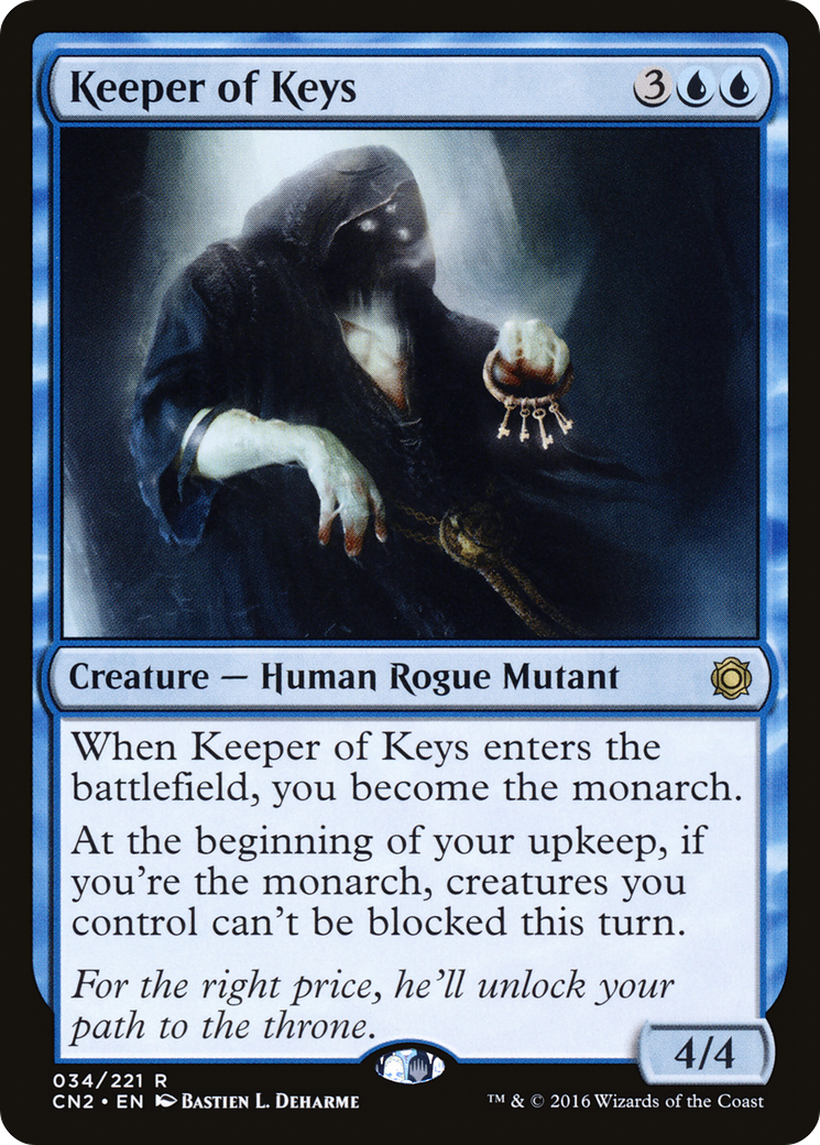 Keeper of Keys (CN2-034) [Conspiracy: Take the Crown] Foil
