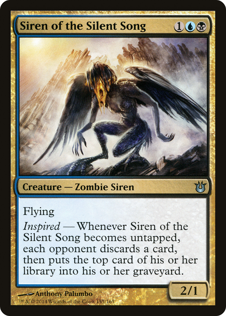 Siren of the Silent Song (BNG-155) [Born of the Gods] Foil