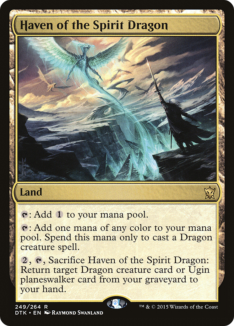 Haven of the Spirit Dragon (DTK-249) [Dragons of Tarkir] Foil