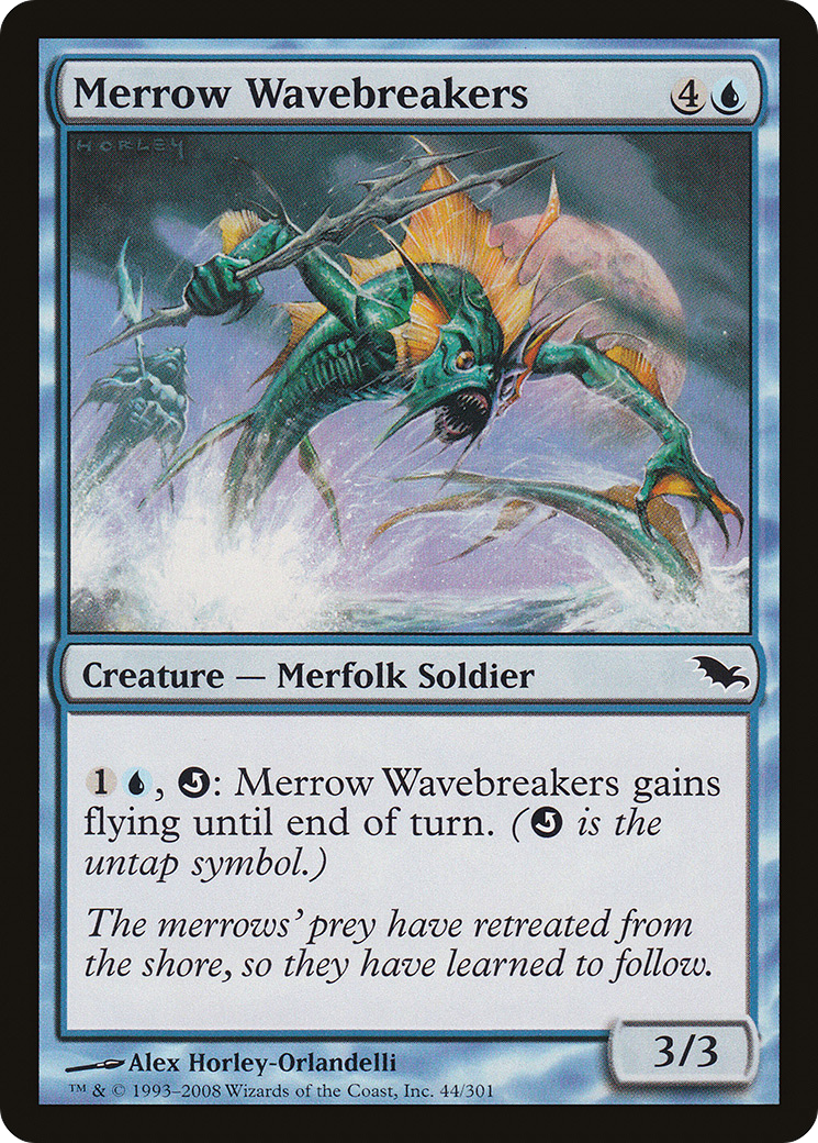Merrow Wavebreakers (SHM-044) [Shadowmoor] Foil