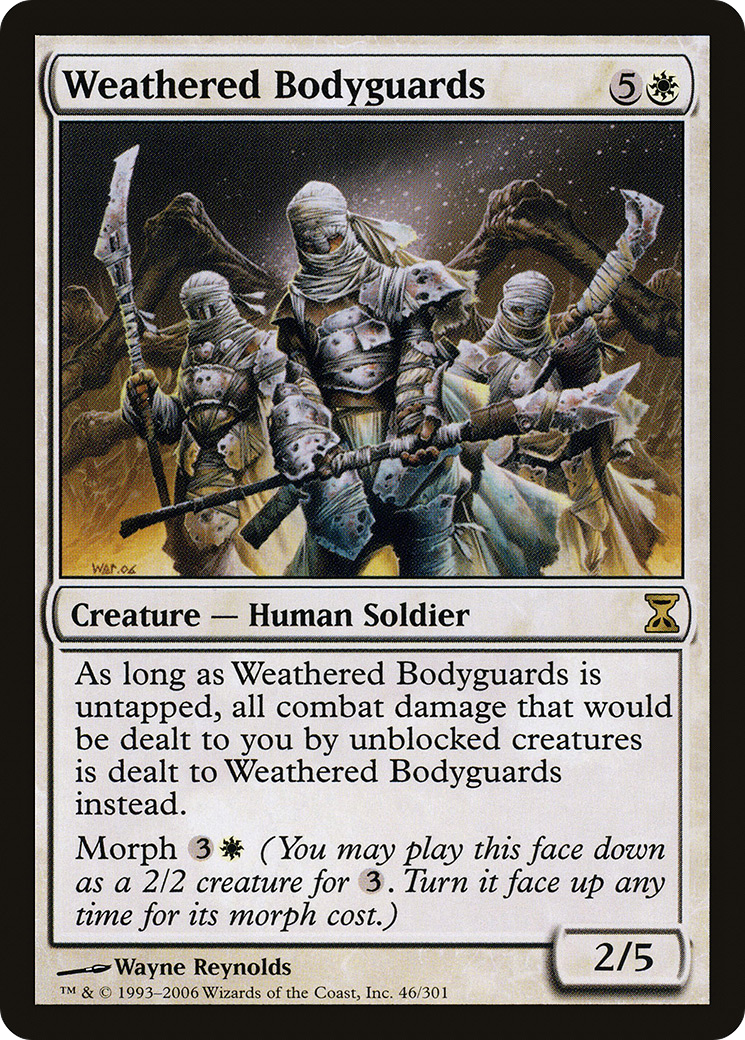 Weathered Bodyguards (TSP-046) [Time Spiral]