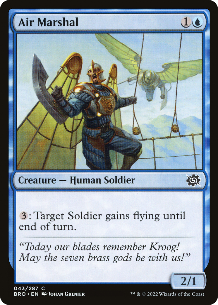 Air Marshal (BRO-043) [The Brothers' War]