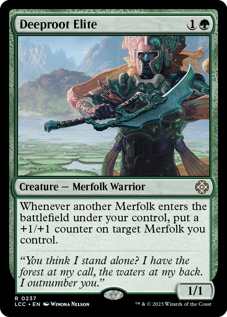 Deeproot Elite (LCC-237) [The Lost Caverns of Ixalan Commander]