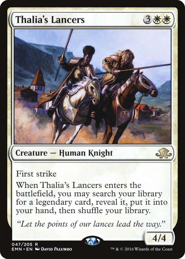 Thalia's Lancers (EMN-047) [Eldritch Moon] Foil