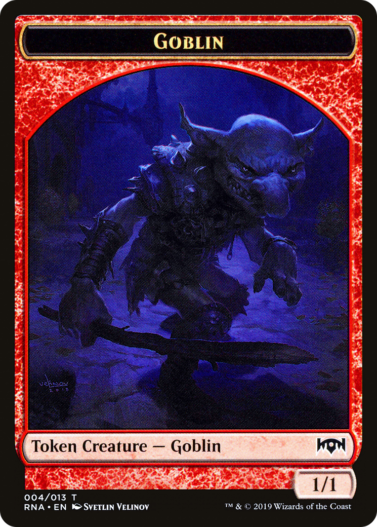 Goblin Token (RNA-004) [Ravnica Allegiance Tokens]