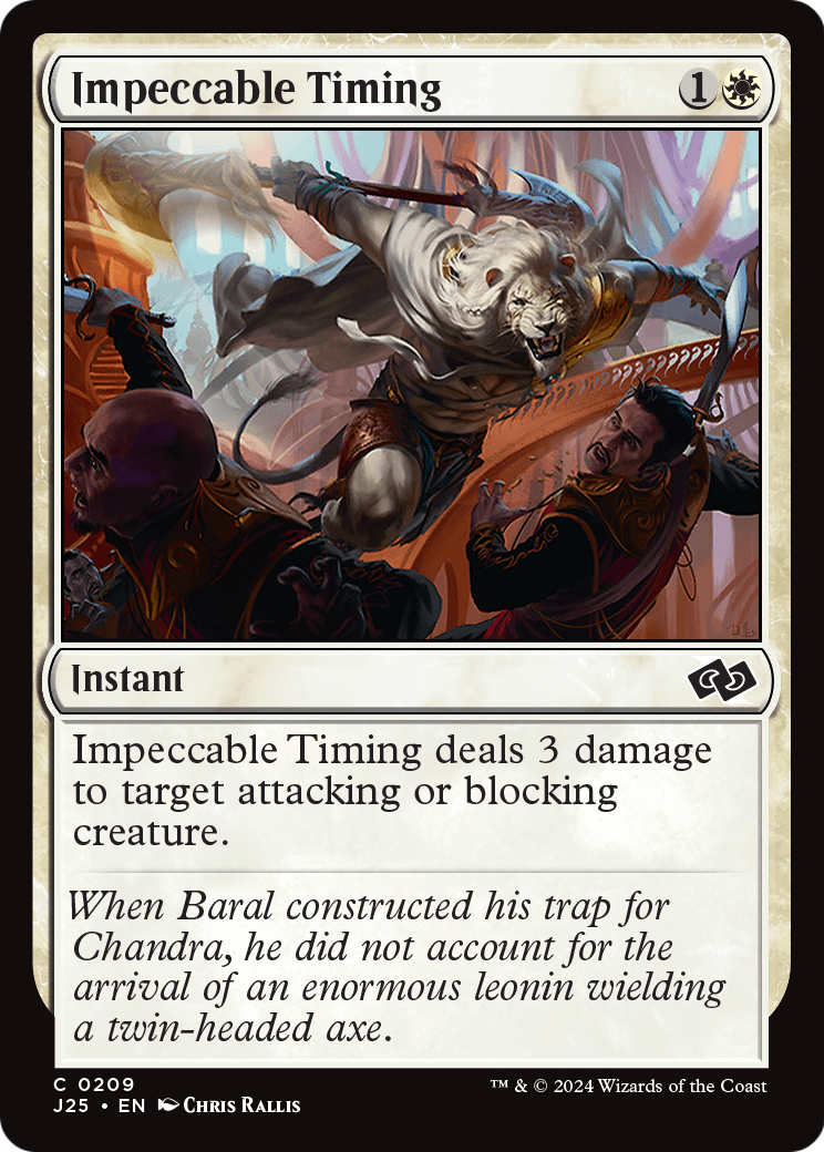 Impeccable Timing (J25-209) [Foundations Jumpstart]