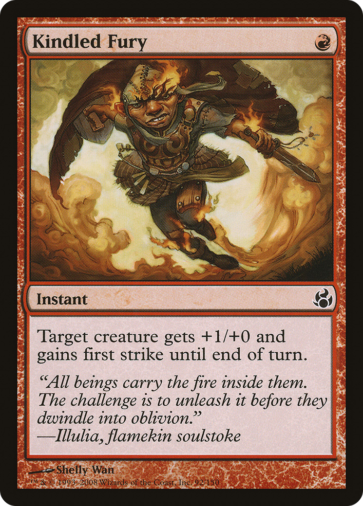 Kindled Fury (MOR-092) [Morningtide] Foil
