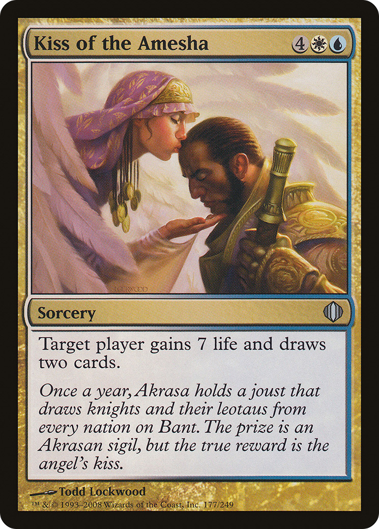 Kiss of the Amesha (ALA-177) [Shards of Alara] Foil