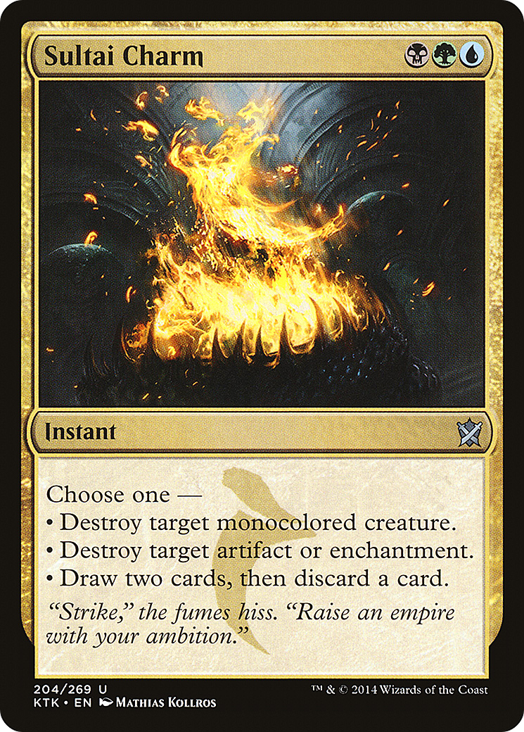 Sultai Charm (KTK-204) [Khans of Tarkir]