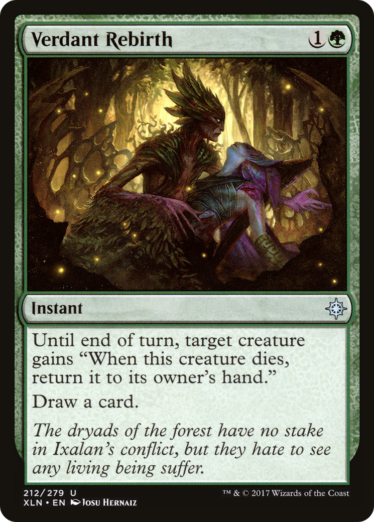 Verdant Rebirth (XLN-212) [Ixalan] Foil