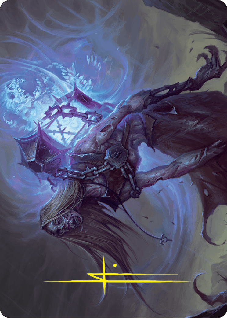 Soul-Shackled Zombie // Soul-Shackled Zombie (AFDN-009) (Borderless) [Foundations Art Series]