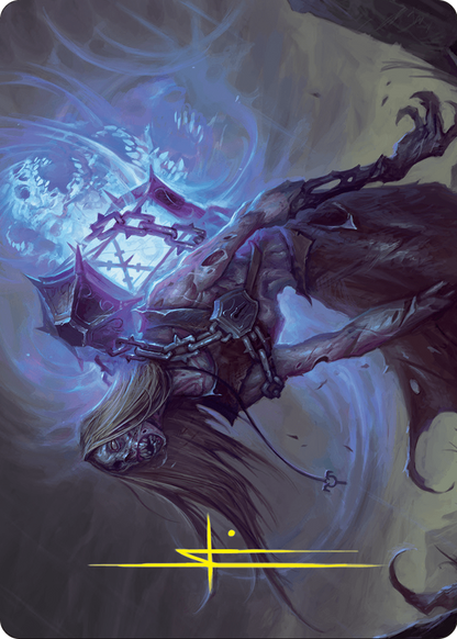 Soul-Shackled Zombie // Soul-Shackled Zombie (AFDN-009) (Borderless) [Foundations Art Series]