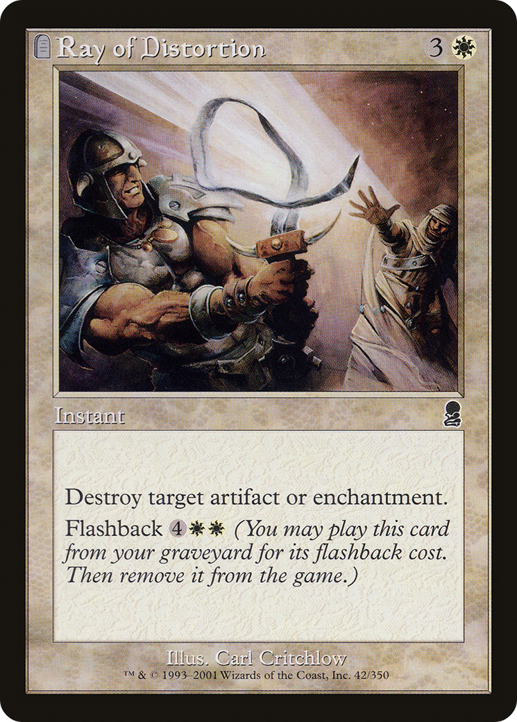 Ray of Distortion (ODY-042) [Odyssey] Foil