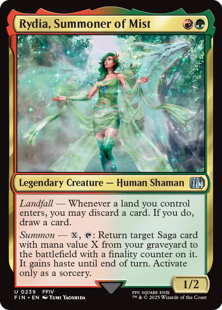 Rydia, Summoner of Mist (FIN-239) [FINAL FANTASY] Foil