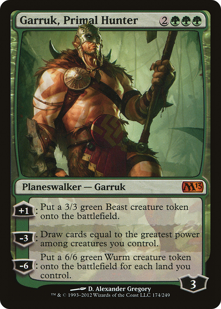 Garruk, Primal Hunter (M13-174) [Magic 2013]