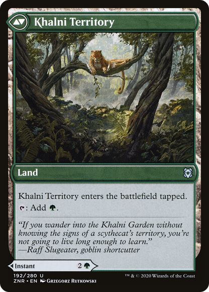 Khalni Ambush (ZNR-192) [Zendikar Rising] Foil