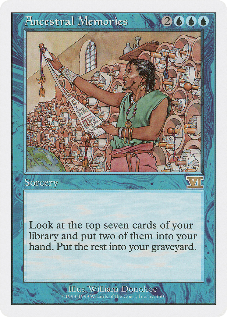 Ancestral Memories (6ED-057) [Classic Sixth Edition]