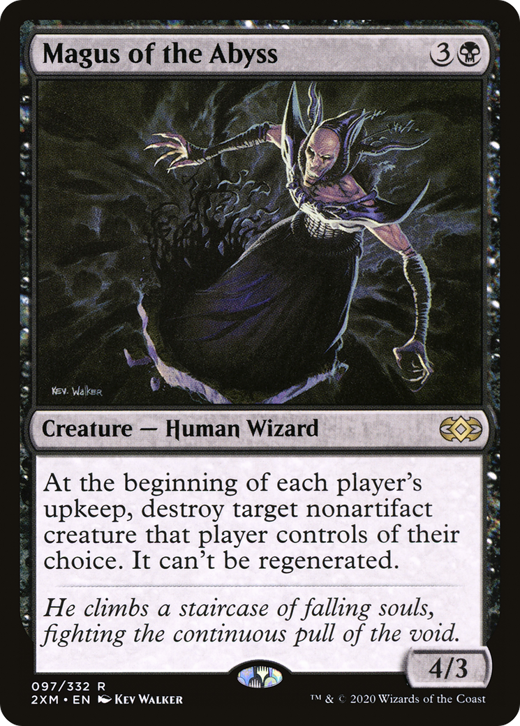 Magus of the Abyss (2XM-097) [Double Masters] Foil