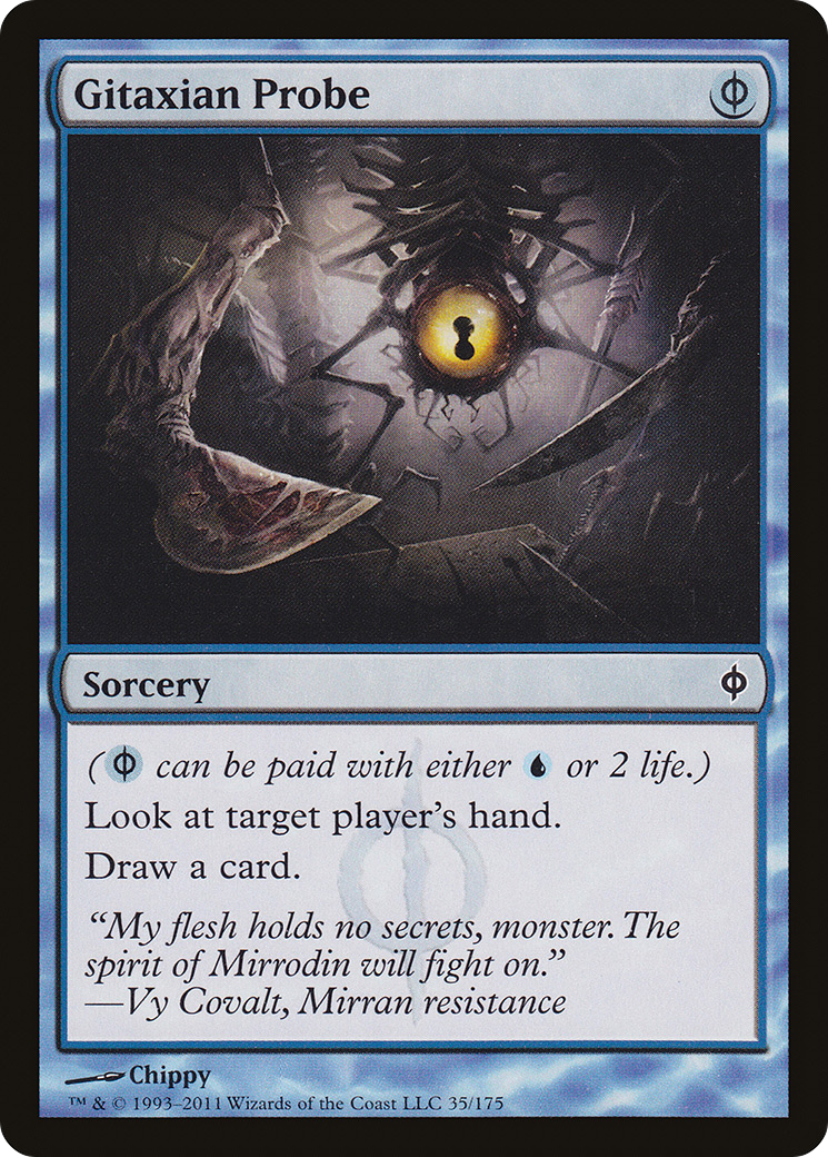 Gitaxian Probe (NPH-035) [New Phyrexia] Foil