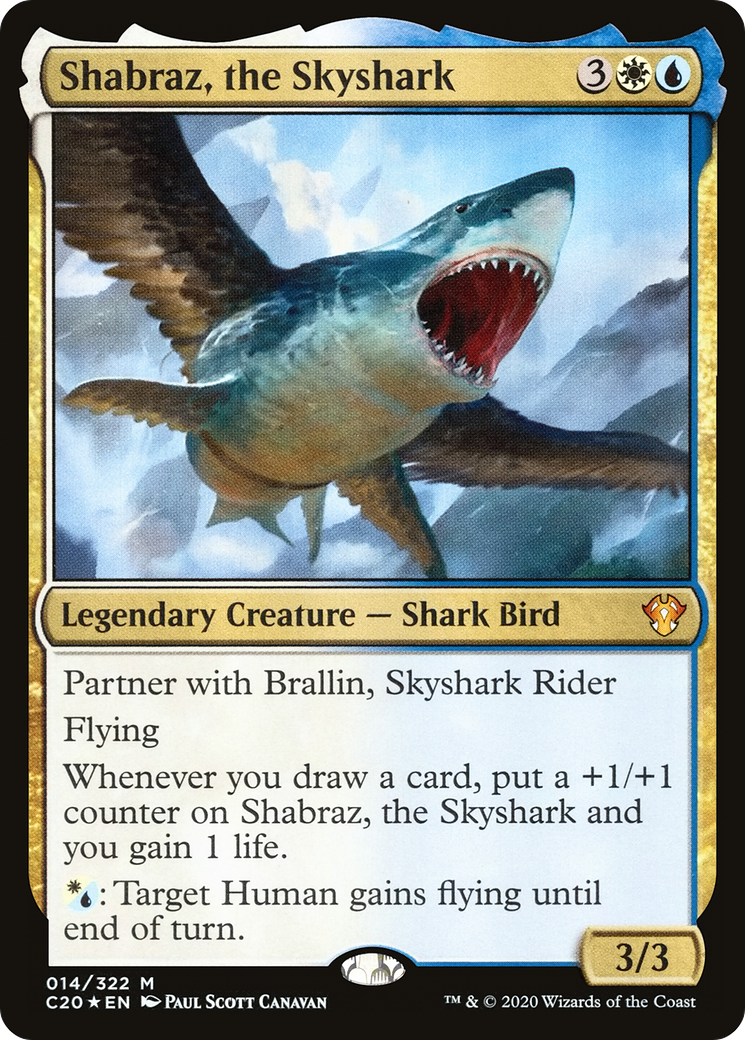 Shabraz, the Skyshark (C20-014) [Commander 2020] Foil